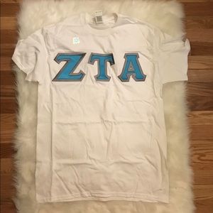 Zeta Tau Alpha letters shirt